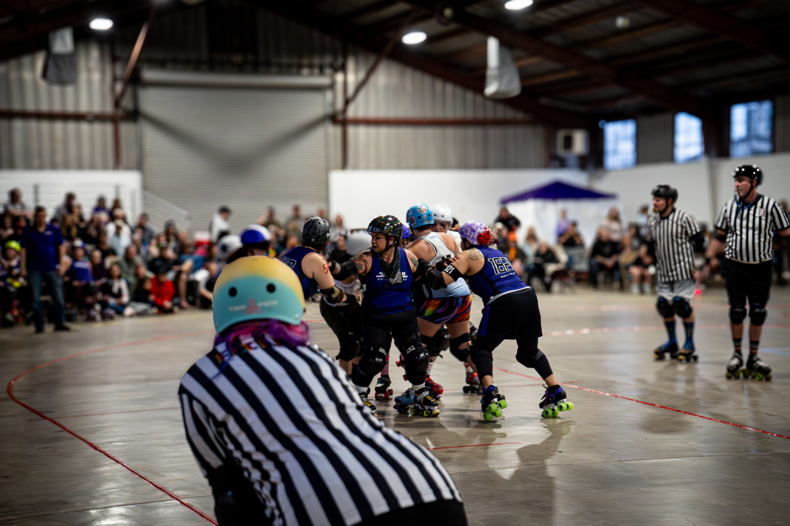 Shasta Roller Derby at the Shasta District Fairgrounds